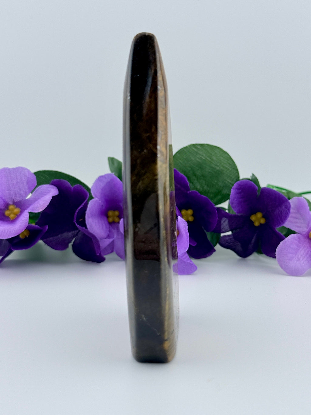 Tiger’s Eye Crystal Flame Teardrop Stone - NEW | | Wiccan Center