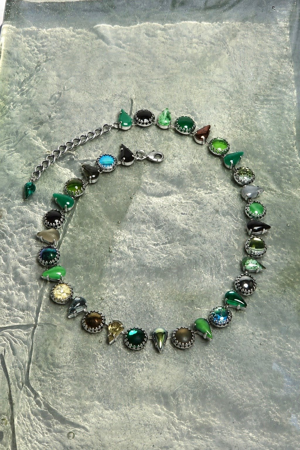 Layering Choker in Alligator (Silver) | | Wiccan Center