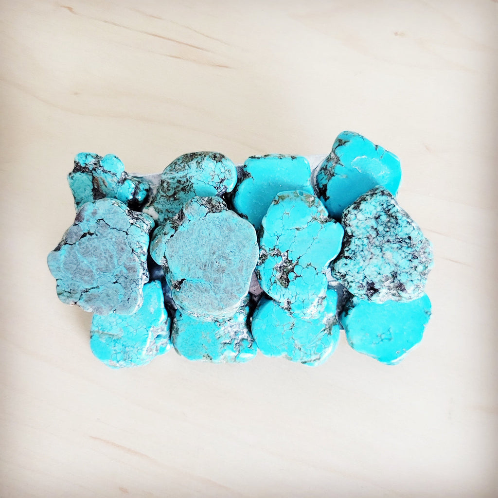 Large Turquoise Slab Belt Buckle 901f | Belt Buckle | Wiccan Center