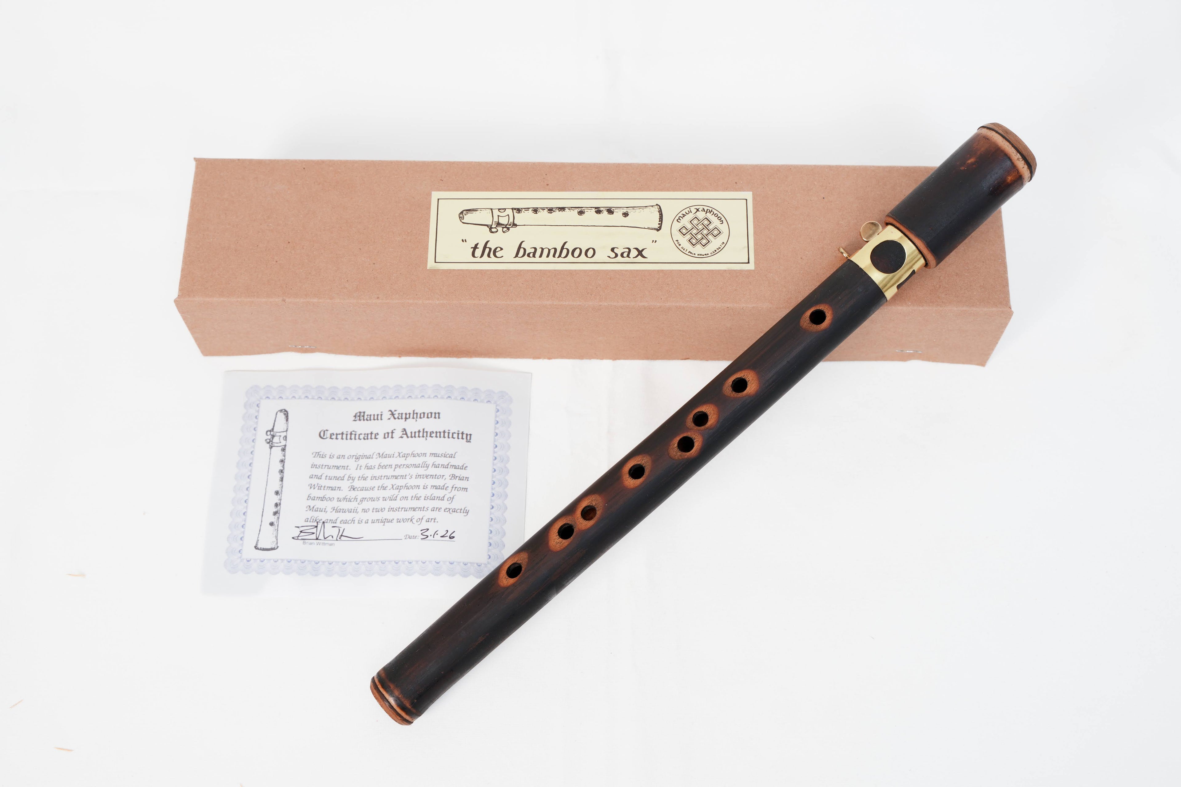 109 - Maui Xaphoon Bamboo Sax in C - Signature Series