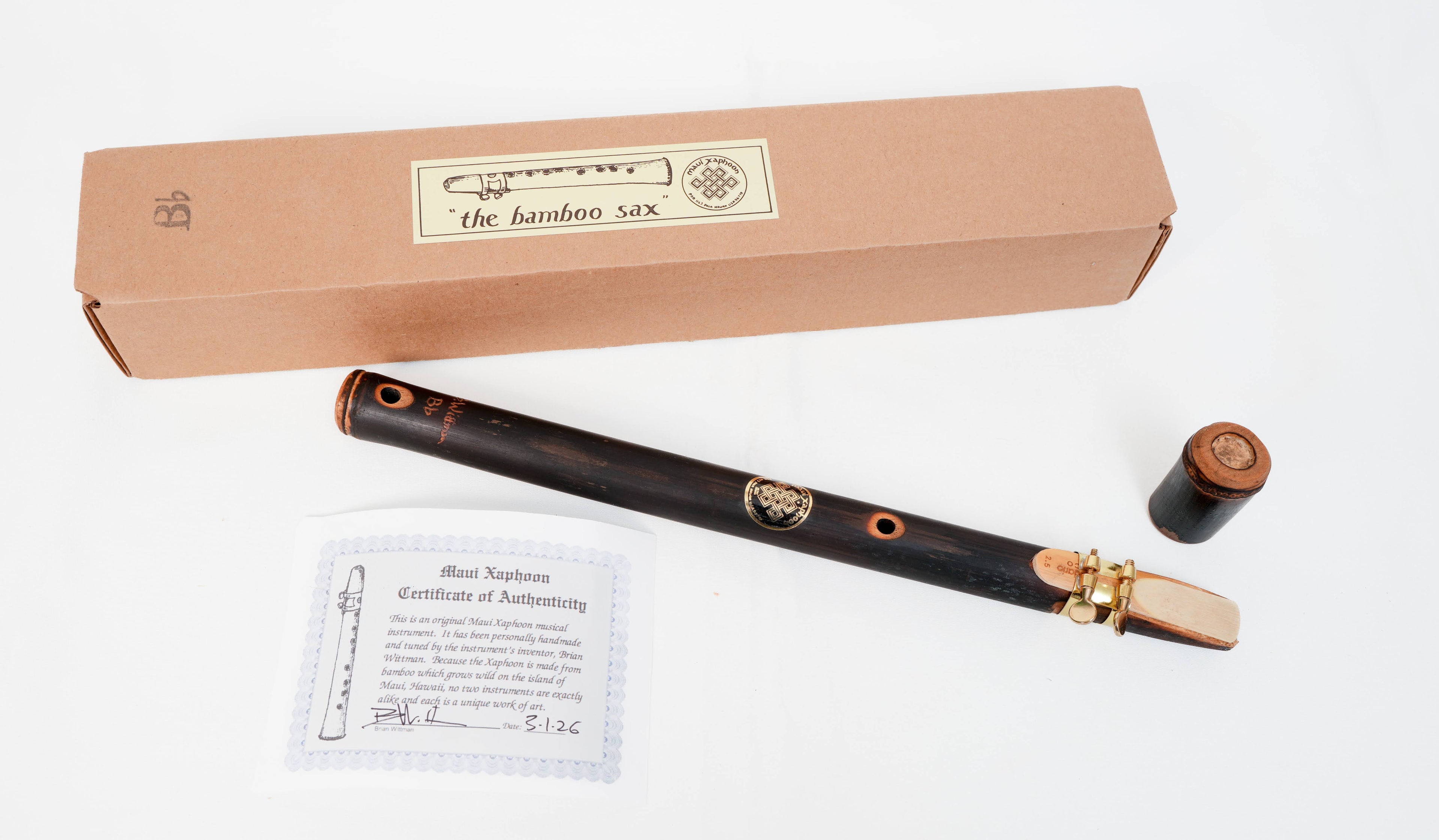 110 - Bamboo Sax in Bb - Signature Series