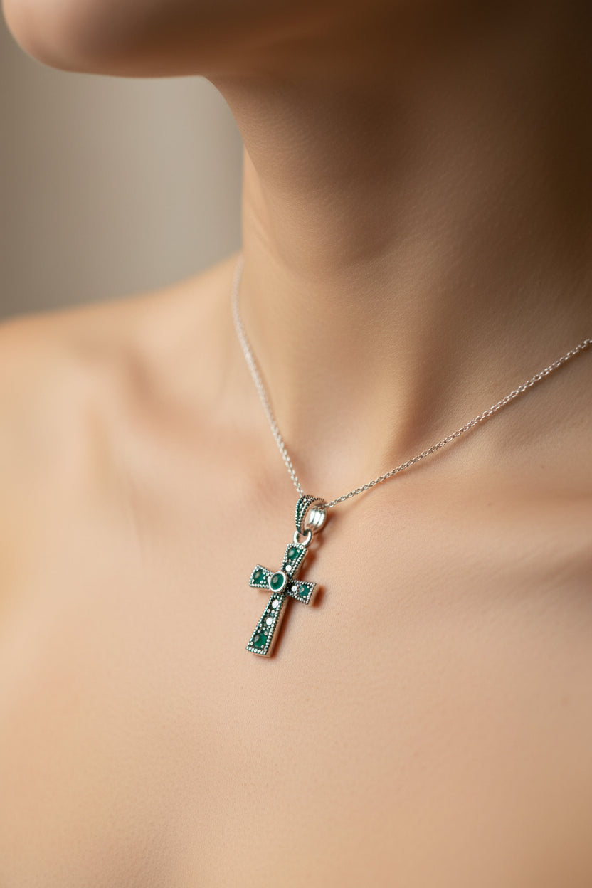 Simplicity Cross Necklace | Pendant | Wiccan Center