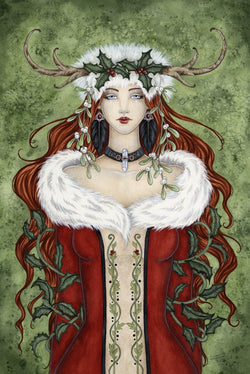 Winter Solstice Yule Card | Cards - Amy Brown Yule | Wiccan Center