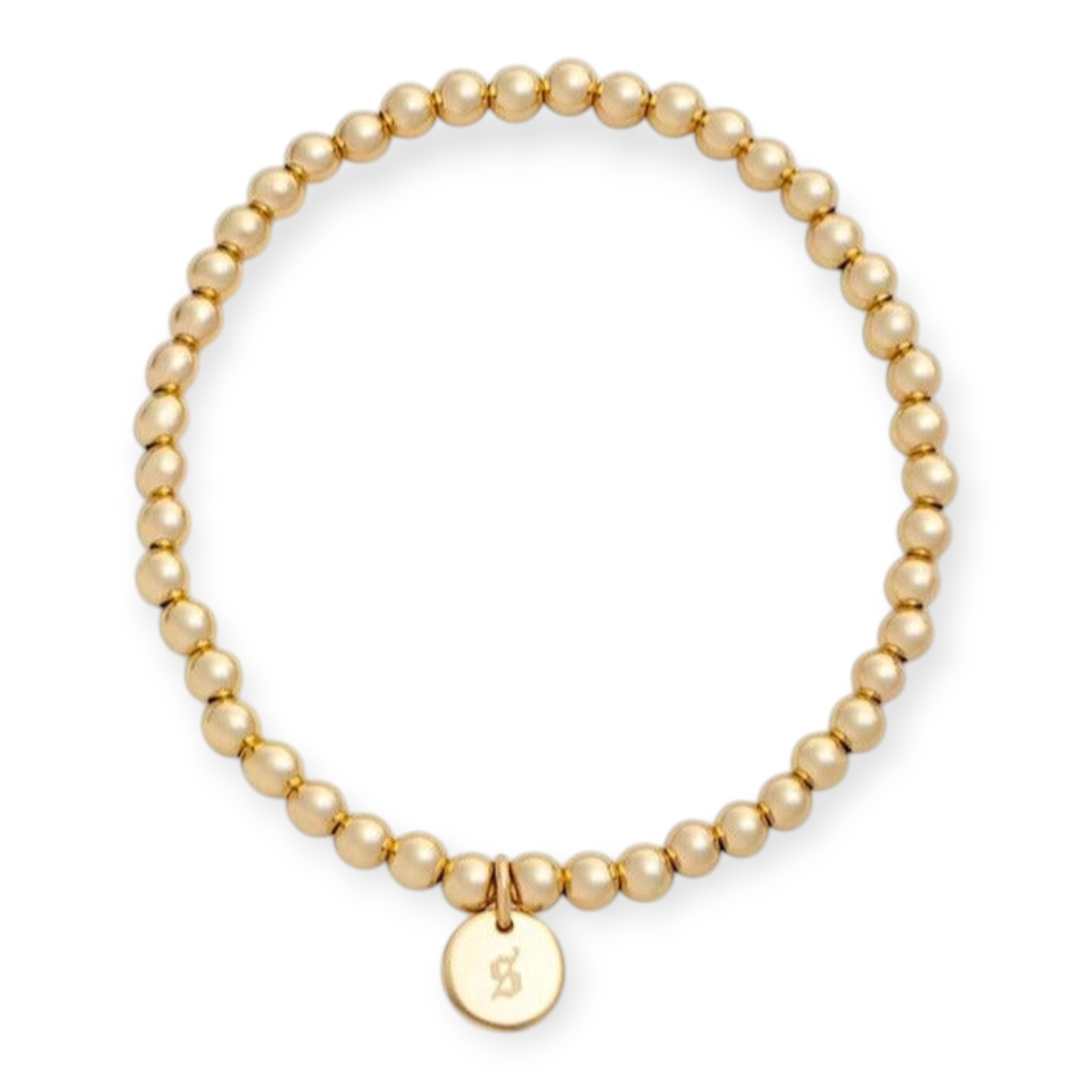 old english initial juno bracelet (4mm) | | Wiccan Center