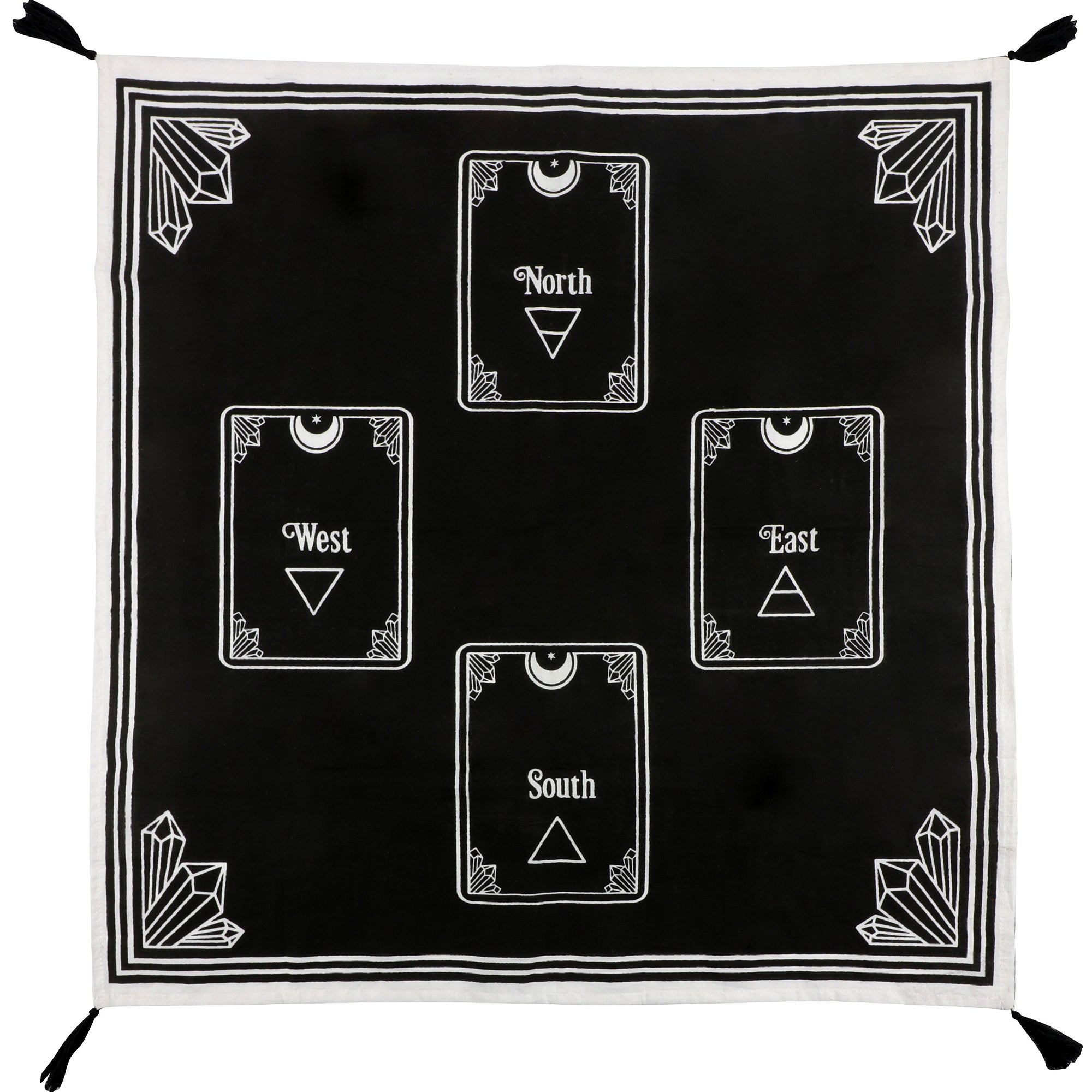 4-Card Tarot Spread Altar Cloth | Altar Cloths | Wiccan Center