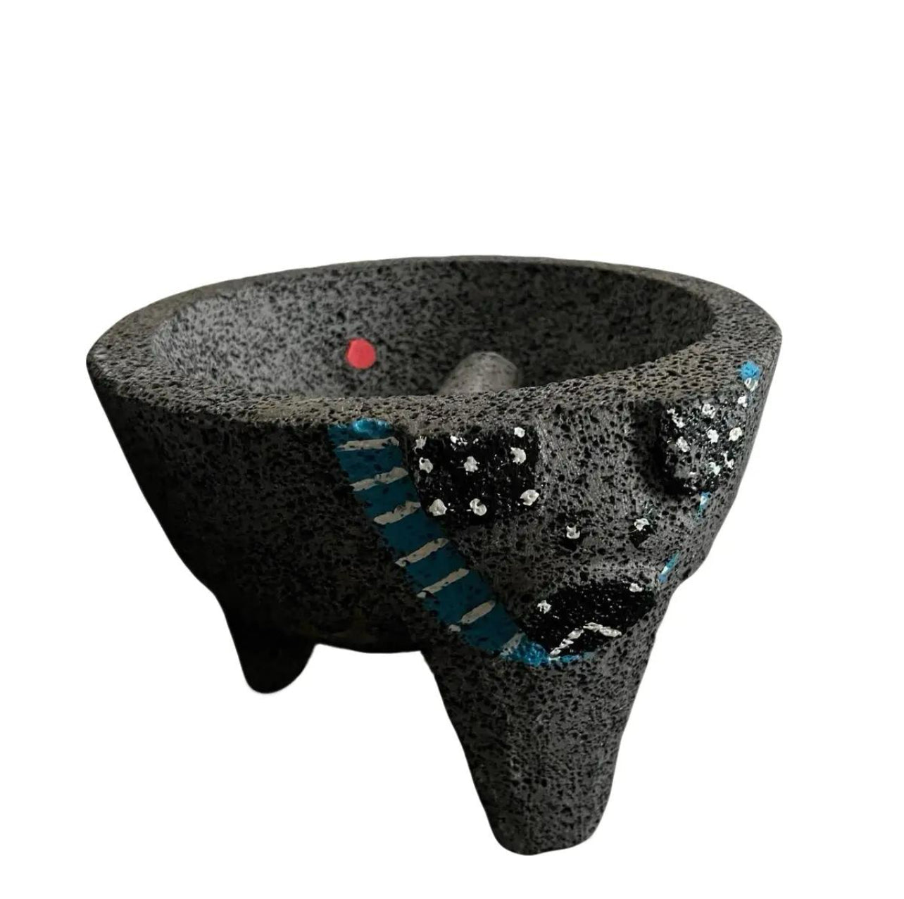 Molcajete Puerco Original 100% Lava Volcanic Stone Mortar and Pestle | | Wiccan Center