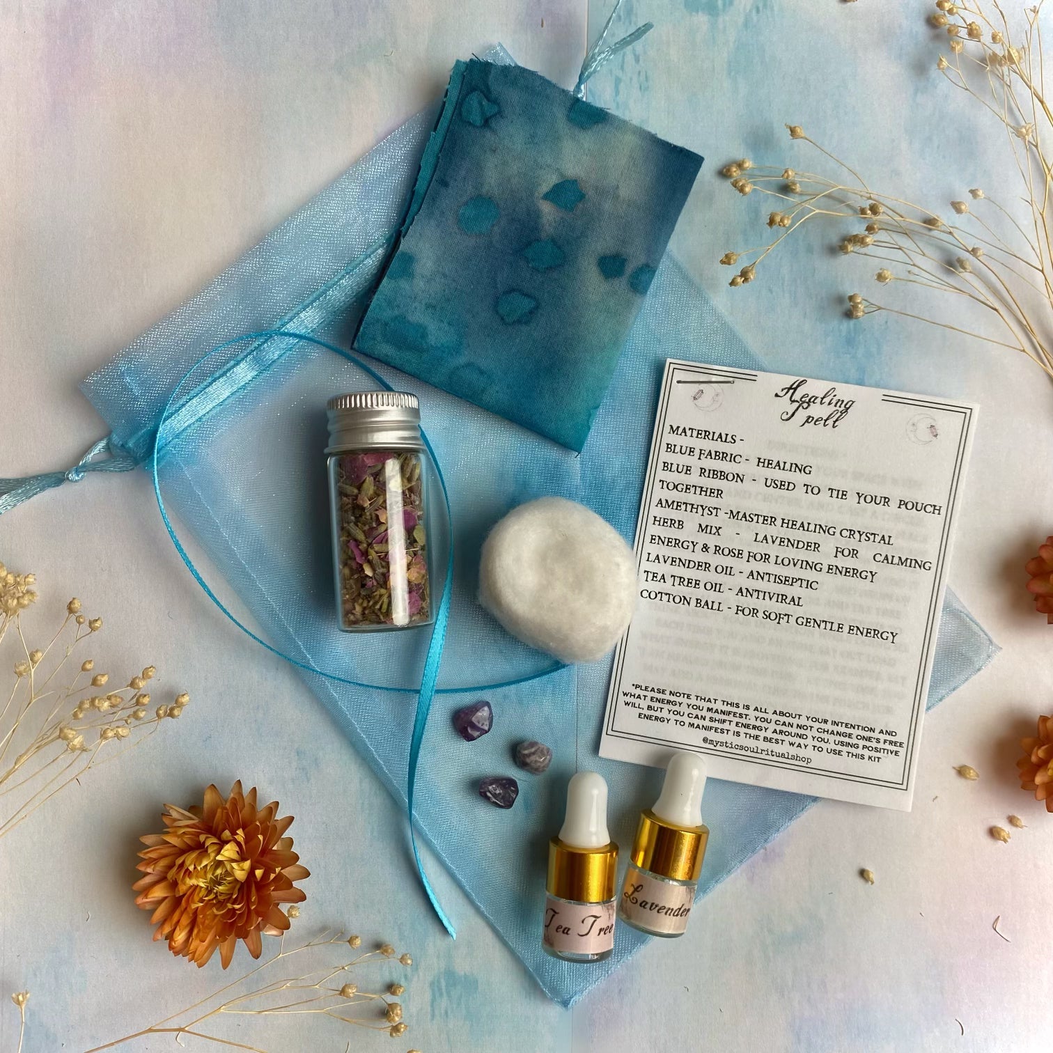 Healing Spell Ritual Kit | Spell kit | Wiccan Center