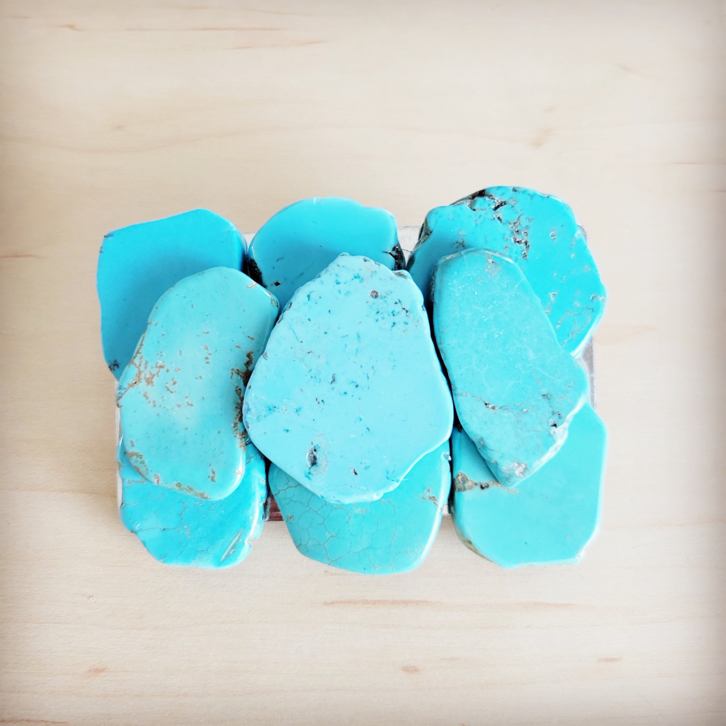 Medium Turquoise Slab Belt Buckle 901a | Belt Buckle | Wiccan Center