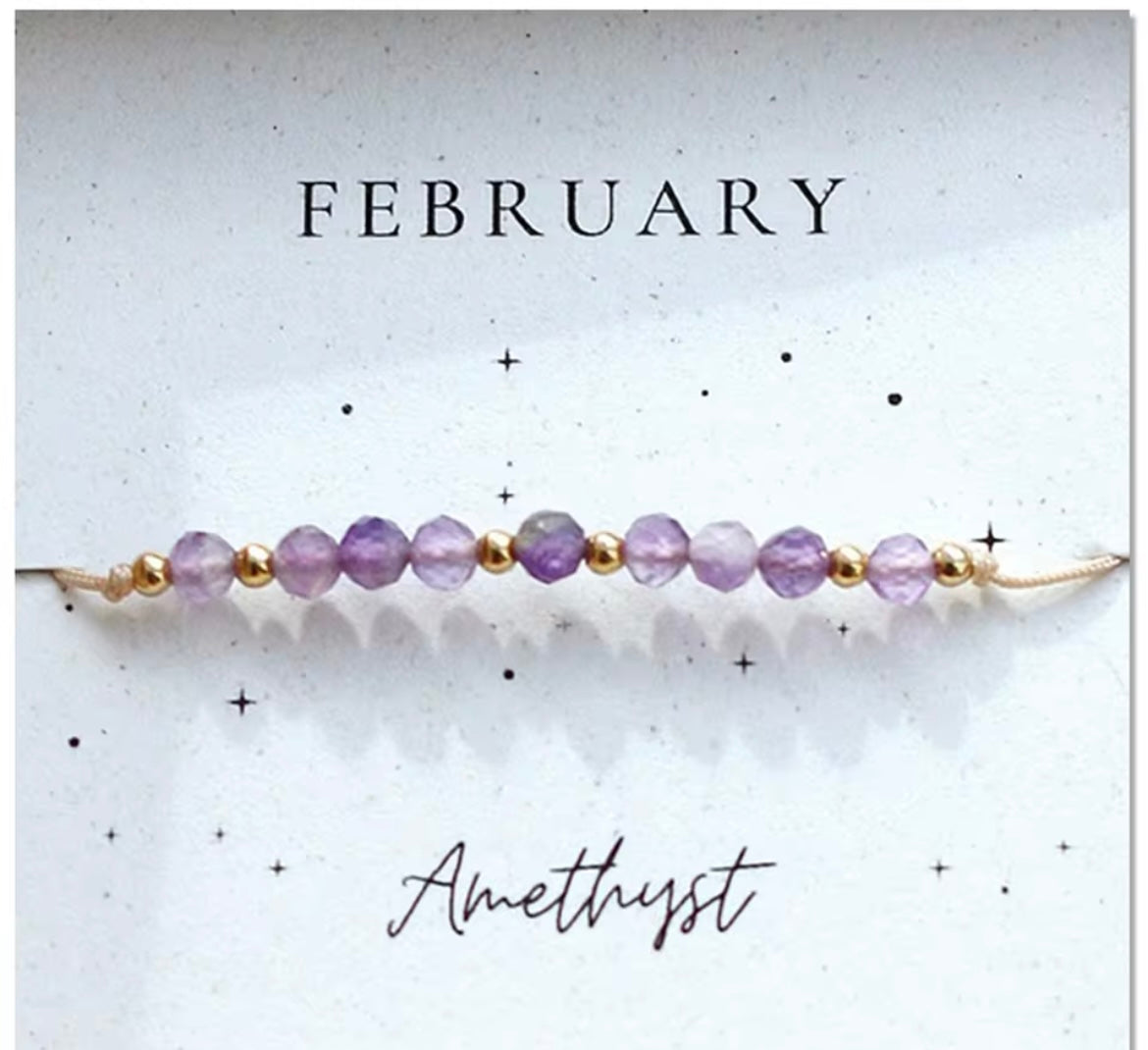 Crystal Birthstone Bracelet | Bracelets | Wiccan Center
