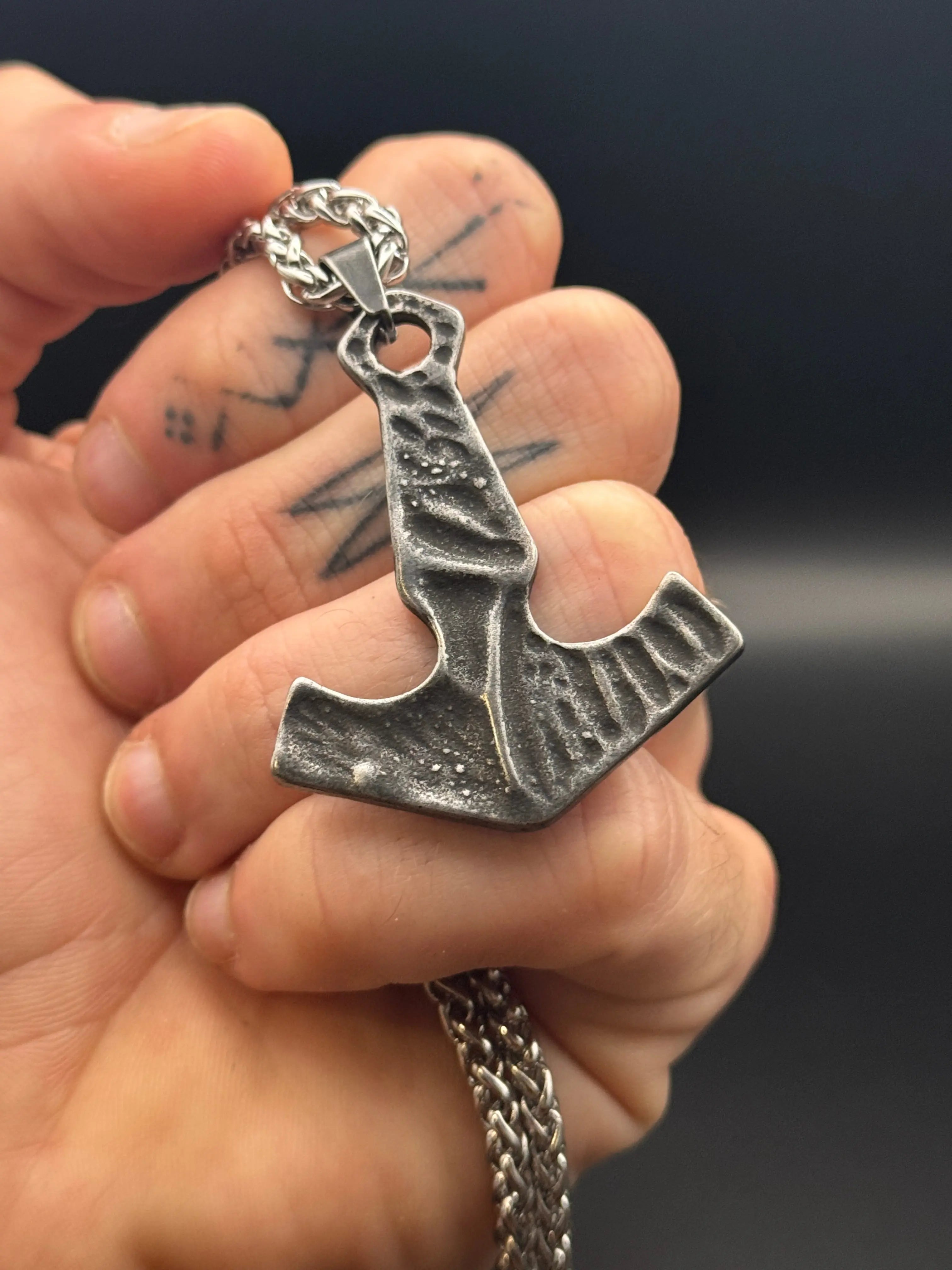 Rustic Mjolnir Necklace | Jewelry | Wiccan Center