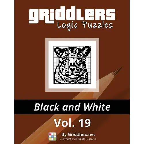 Griddlers Logic Puzzles: Black and White - Paperback | Books | Wiccan Center