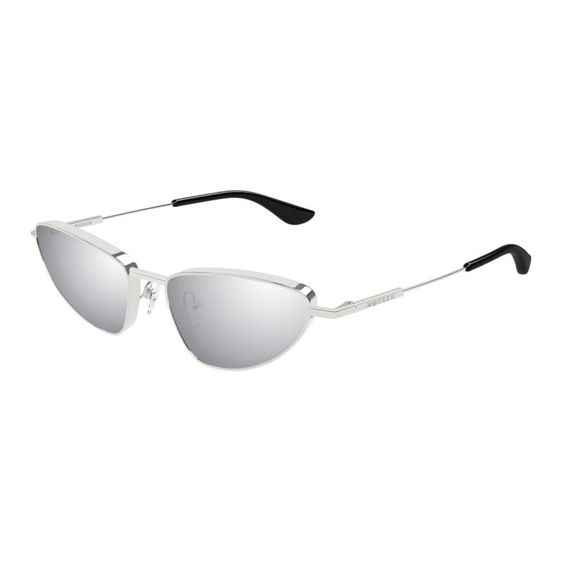 ALEXANDER MCQUEEN Stylish Women's Metal Mini Sunglasses
