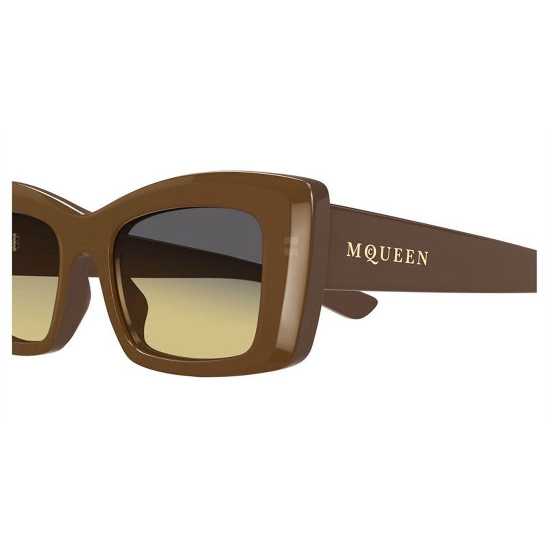 ALEXANDER MCQUEEN Chic Women's Mini Cat-Eye Sunglasses