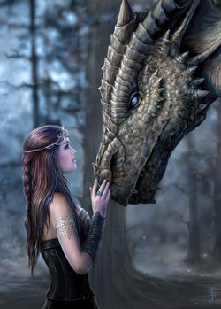 Once Upon A Time Card | Anne Stokes Dragons Cards | Wiccan Center