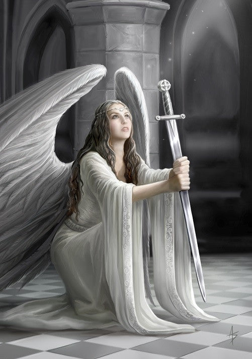 The Blessing Card by Anne Stokes | Anne Stokes Angels Cards | Wiccan Center