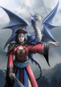 Look to the East Card by Anne Stokes | Anne Stokes Eastern Promise Cards | Wiccan Center
