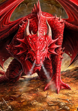 Dragon's Lair Card by Anne Stokes | Anne Stokes Dragons Cards | Wiccan Center
