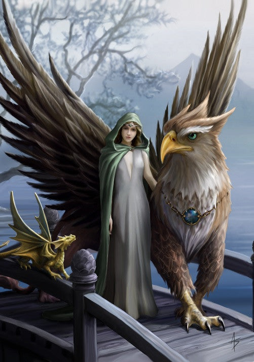 Realm of Tranquility Card by Anne Stokes | Realms Cards by Anne Stokes | Wiccan Center