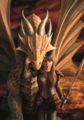Inner Strength Card | Realms Cards by Anne Stokes | Wiccan Center