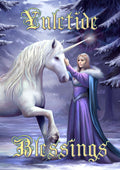Pure Magic Yule Card | Anne Stokes Yuletide Magic Cards | Wiccan Center