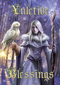 Winter Owl Yule Card | Anne Stokes Yuletide Magic Cards | Wiccan Center