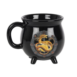 Litha Dragon Color Changing Cauldron Mug | Mugs | Wiccan Center