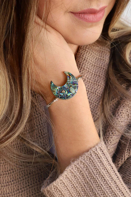 Abalone Shell Moon Bracelet | bracelets | Wiccan Center