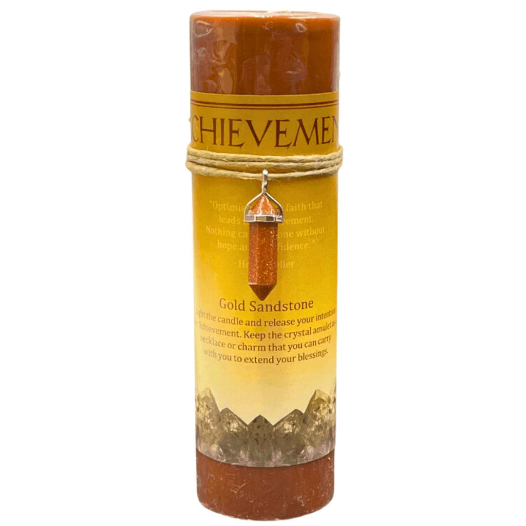 Crystal Energy Pillar Candle | Candles | Wiccan Center