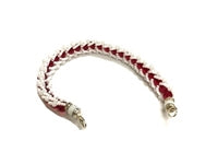 Acrylic Faceted Round Ball Spacer Bead Bracelet - Obatala Ayacuna (Single) | ILDE | Wiccan Center