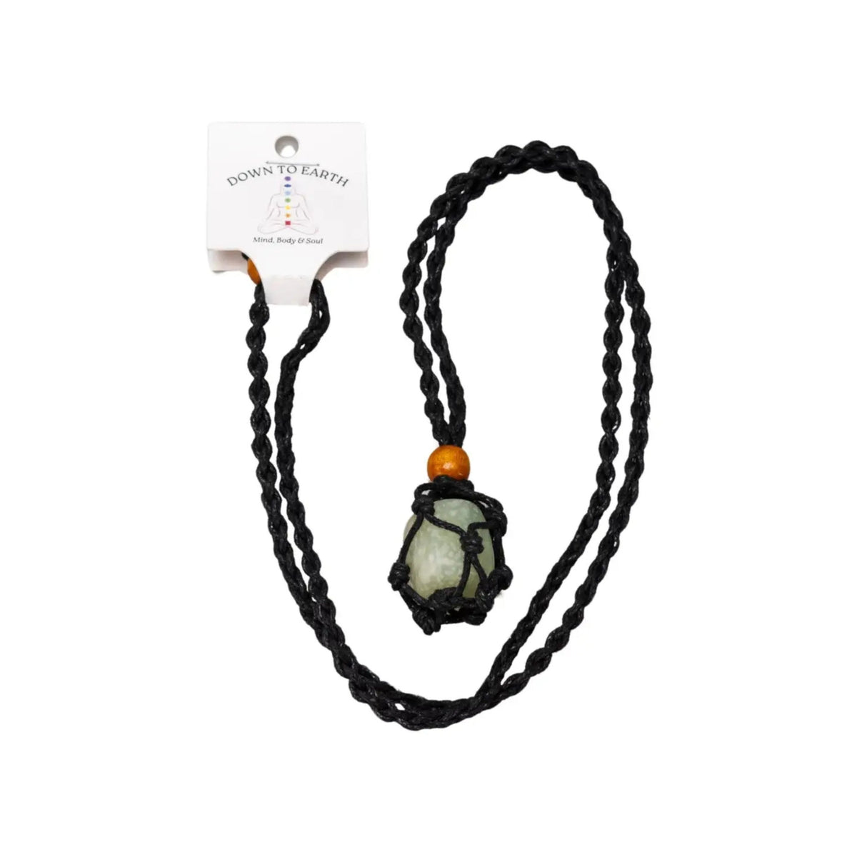 Adjustable Macrame Crystal Holder Necklace | | Wiccan Center