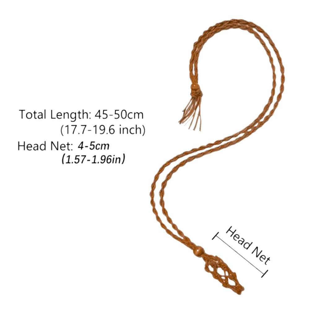 Adjustable Macrame Crystal Holder Necklace | | Wiccan Center