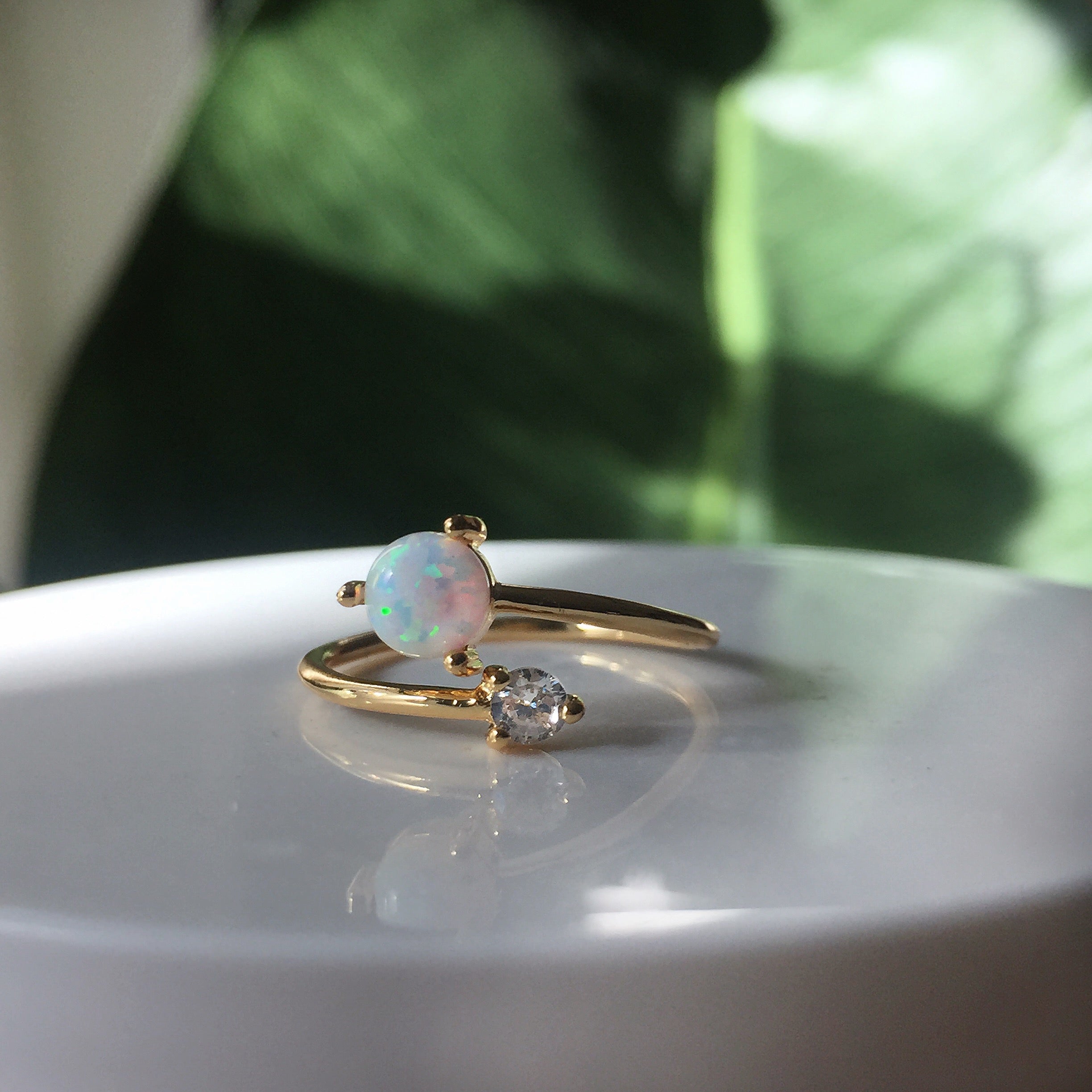 The Anita Opal Ring