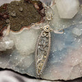 Agatized Coral Wire Wrap Pendant