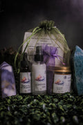 Air Element Ritual Kit | Clear Skies Candle, Ritual Oil & Clear Quartz | Clarity, Focus & Communication