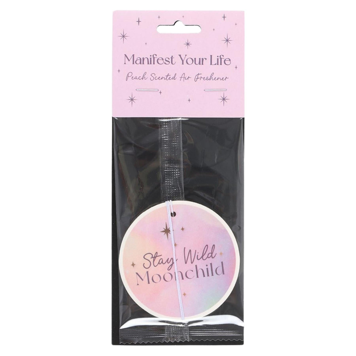 Peach Stay Wild Moonchild Air Freshener | | Wiccan Center