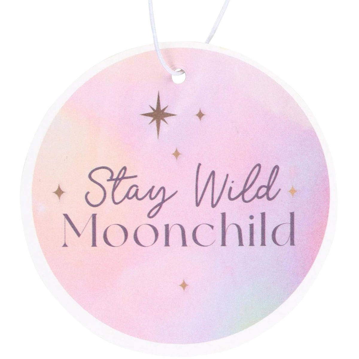 Peach Stay Wild Moonchild Air Freshener | | Wiccan Center