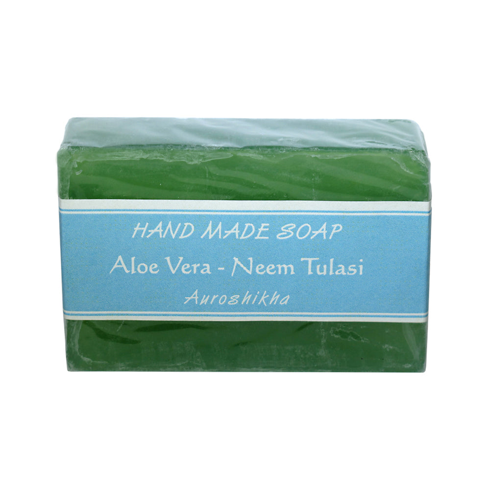 Auroshikha Aloe Vera - Neem Tulasi Soap | Soap | Wiccan Center