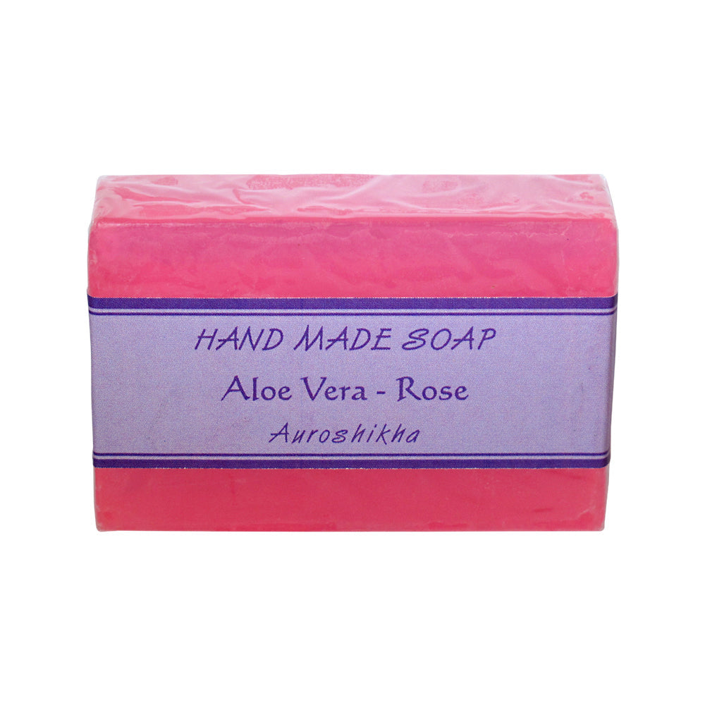 Auroshikha Aloe Vera - Rose Soap | Soap | Wiccan Center