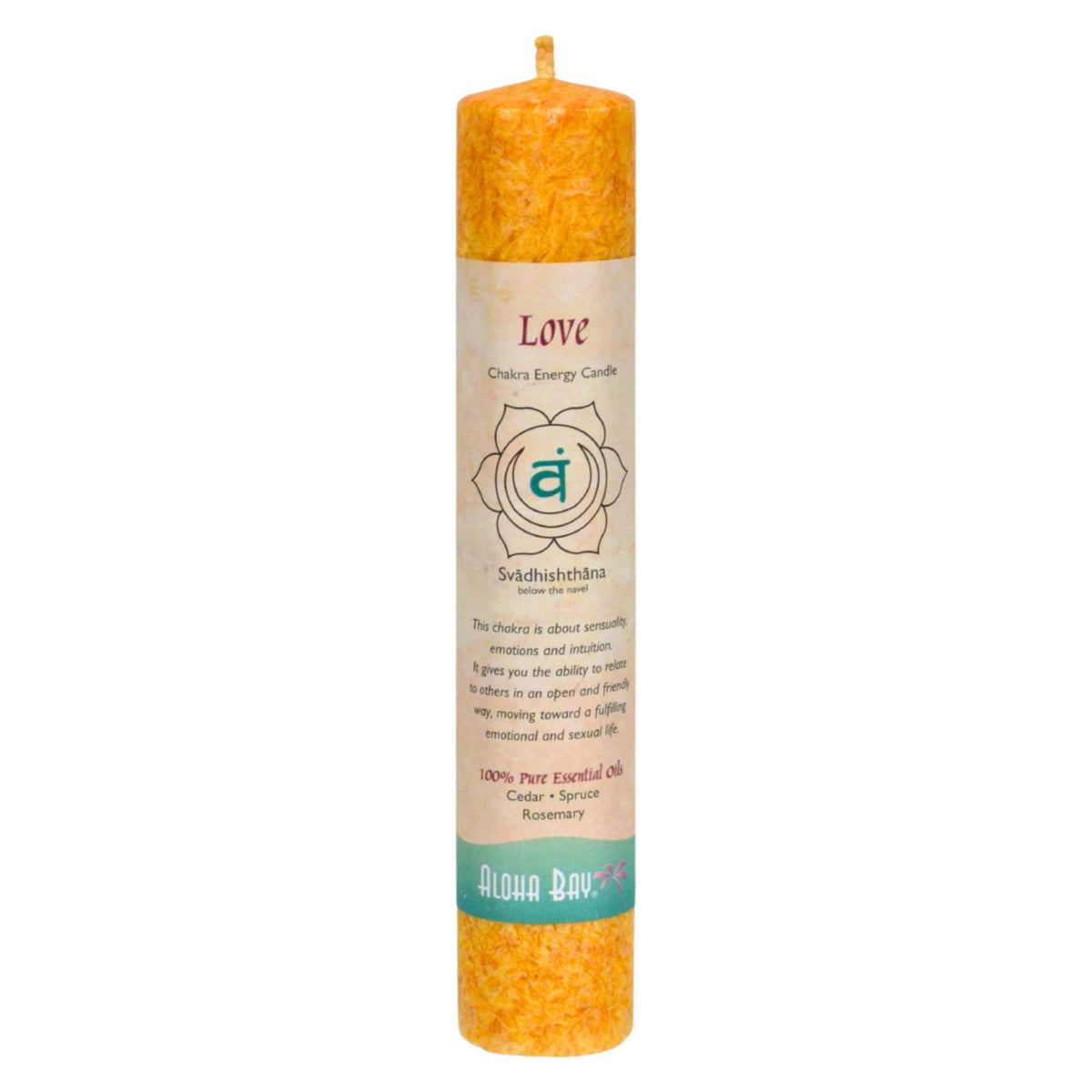 Aloha Bay 7 Chakra Energy Pillar Candle | Candles | Wiccan Center