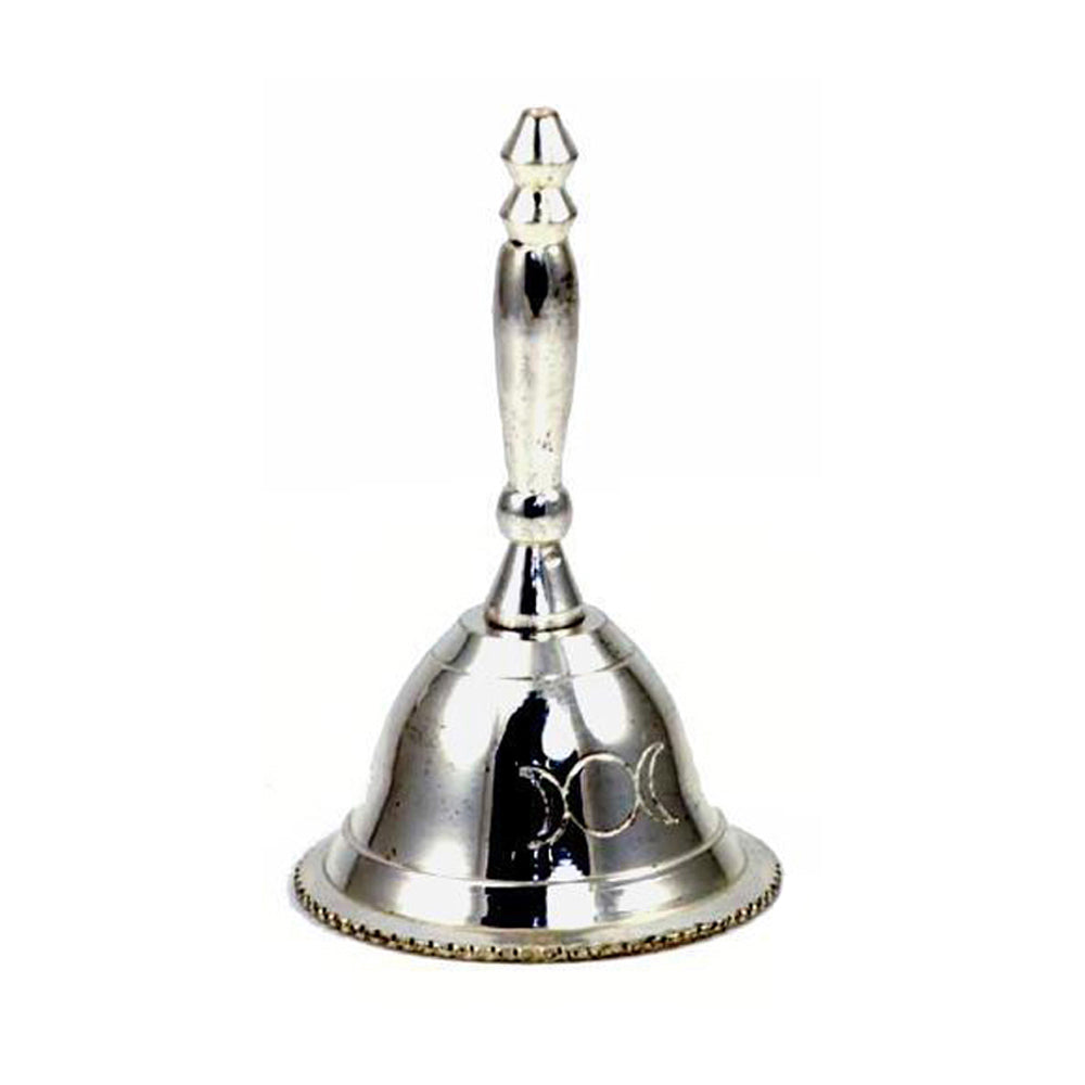 Altar Bell - Triple Moon 2 3/4" | Altar Bell | Wiccan Center