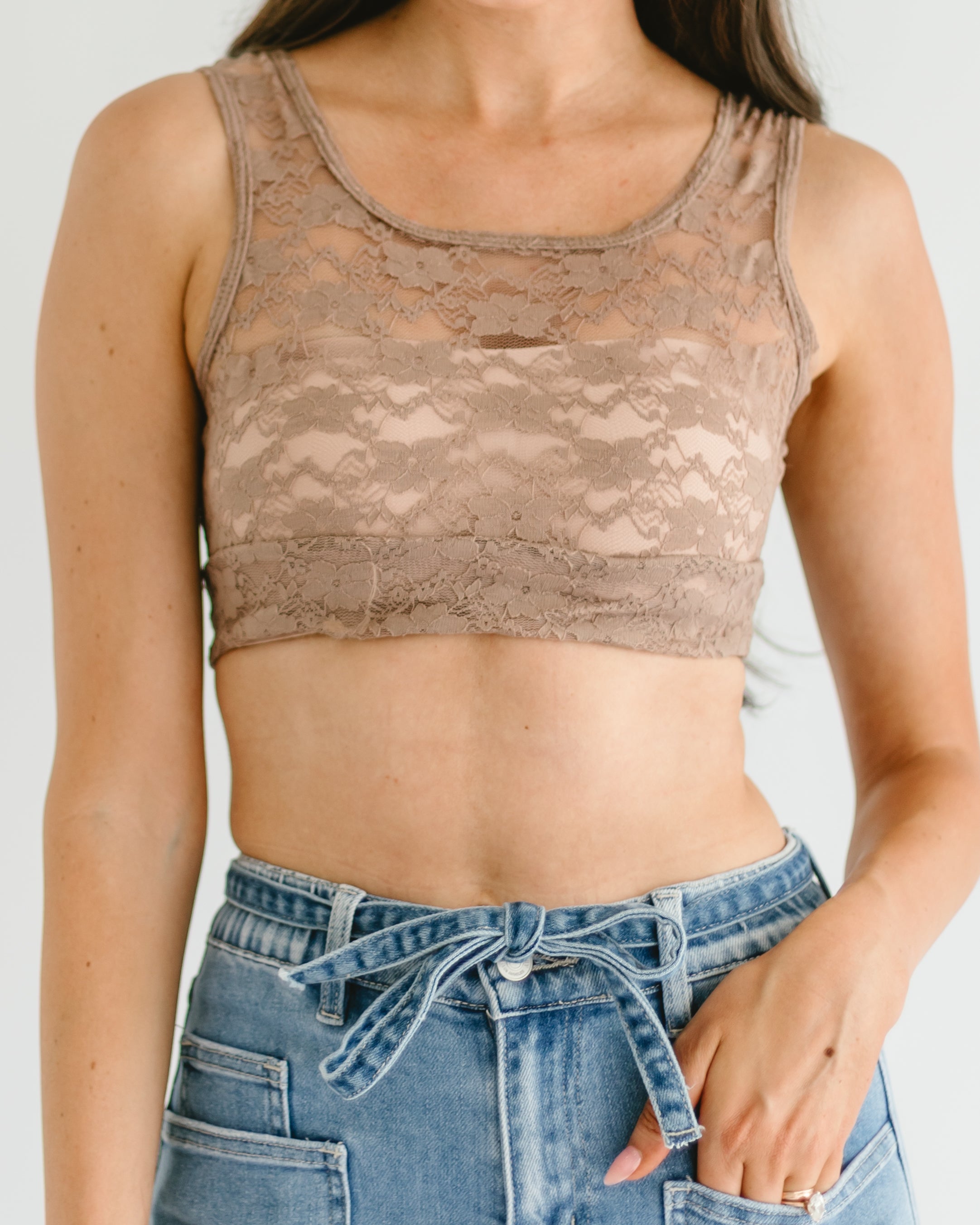 Full Lace Tank Halftee | Lace Tank | Wiccan Center
