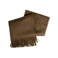 Amar Cocoa Camel Wool Throw Blanket | Throw | Wiccan Center