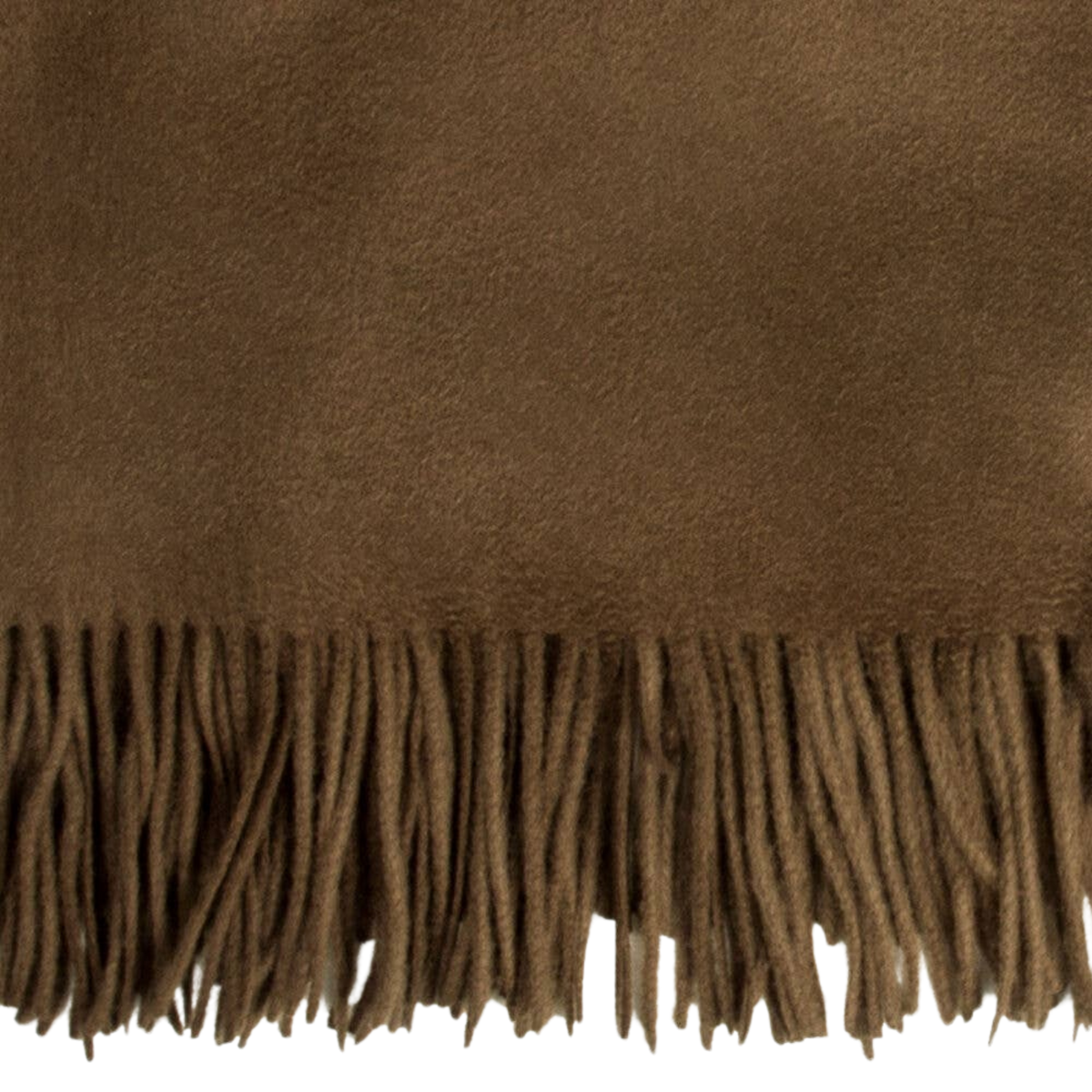 Amar Cocoa Camel Wool Throw Blanket | Throw | Wiccan Center