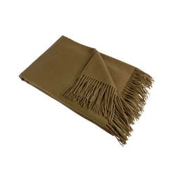 Amar Nut Camel Wool Throw Blanket | Throw | Wiccan Center