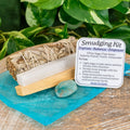 Amazonite Smudging Kit | Religious Items | Wiccan Center