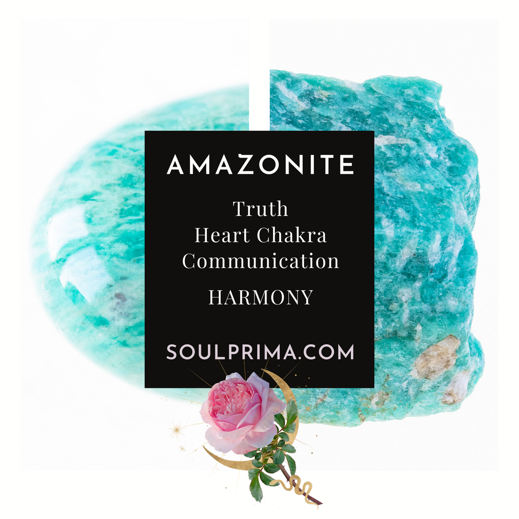 Amazonite 10mm Bracelet for Truth and Harmony, Vibrant | Crystals | Wiccan Center