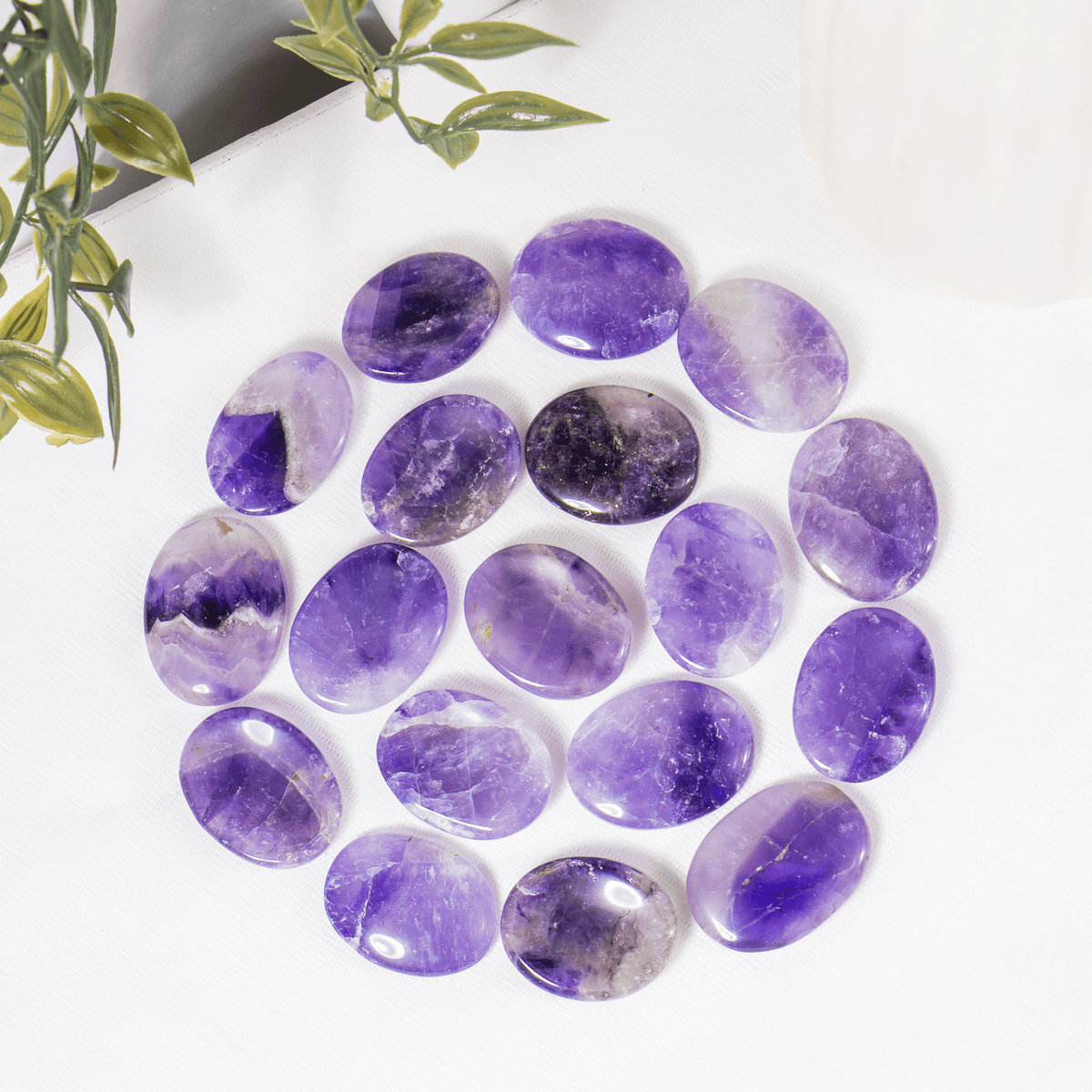 Amethyst Worry Pocket Stones