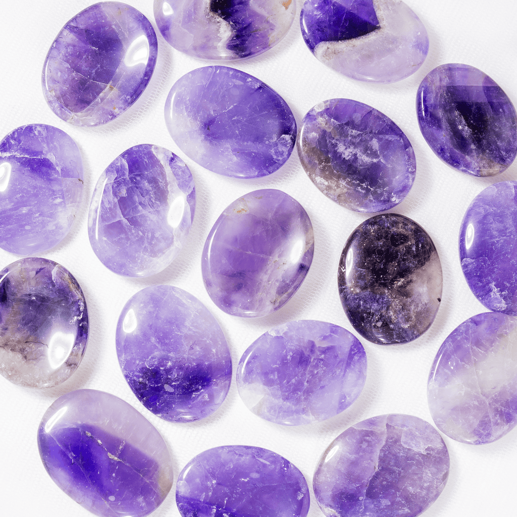 Amethyst Worry Pocket Stones