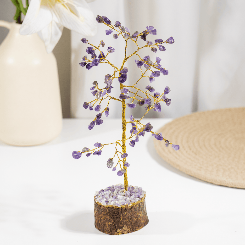 Amethyst Crystal Tree (Anxiety Relief and Breaking Addictions)