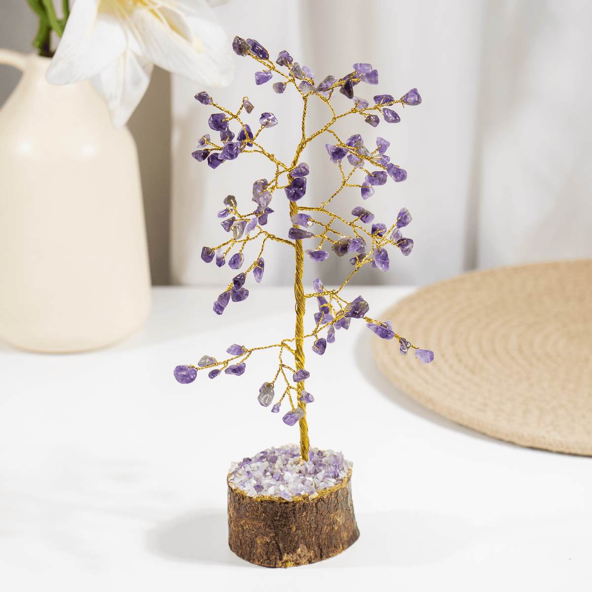 Amethyst Crystal Tree (Anxiety Relief and Breaking Addictions)